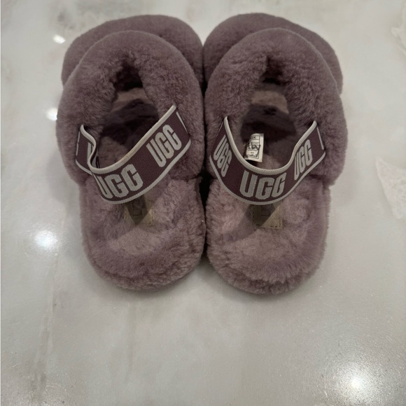 UGG Fluff Yeah Slides- violet- size 4.5 - Picture 2 of 4